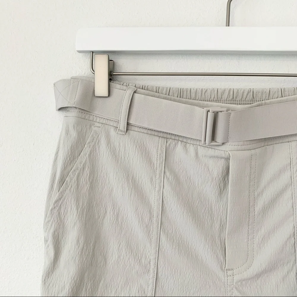 Athleta Trekkie Belted Pant in Birch Grey - Picture 4 of 11